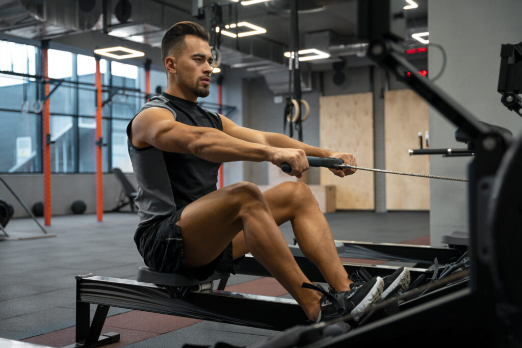 person doing workouts at the gym - frequency to determine