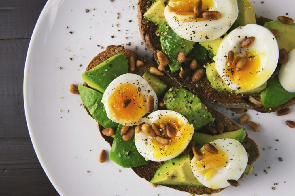 best high protein snack for post workout - hard boiled eggs